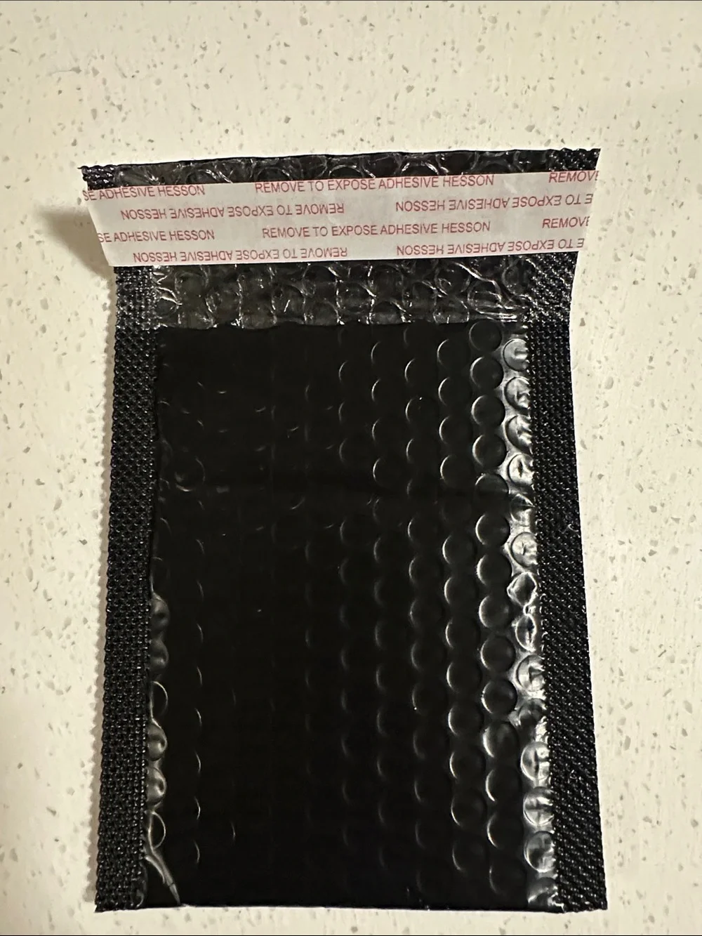 Black Bubble Mailer Envelopes - Pack of 25